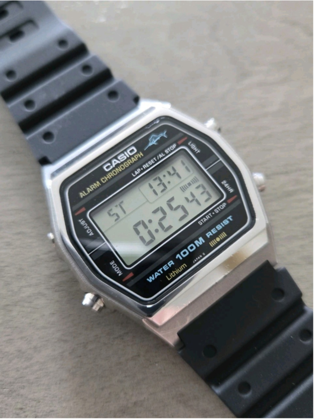 Rare Vintage Casio W-750 Men's Digital LCD Watch 1980s Great Must See Retro!!! - Picture 6 of 16